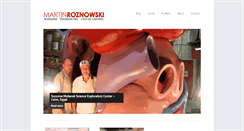 Desktop Screenshot of martinroznowski.com