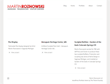 Tablet Screenshot of martinroznowski.com